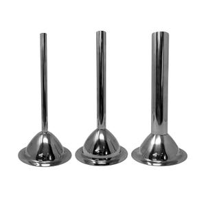 Cutlery Mania #22 Meat Grinder Funnel | Kitchen Sausage Stuffing Tube Attachment | 3 Size 3-Piece Set | Heavy-Duty Stainless Steel | Professional, Home, Restaurant & Commercial Use (#22)