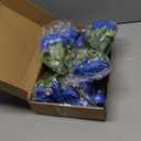 8 Pack Royal Blue Peonies Artificial Flowers, Faux Floral Fake Silk Hydrangea Bouquet for Bridal Wedding Home Table Decor Reusable Dining Opening Ceremony Birthday Arrangement