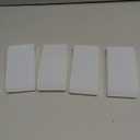 uxcell 4Pack Coffee Cup Sleeves, Reusable Silicone Heat Resistant Cup Protective Sleeve Nonslip Mug Protector Cover for Home Travel Coffee Mug Glasses Water Bottle Boots, Clear