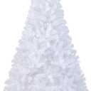 6Ft-Artificial-PVC-Christmas-Tree-W-Stand-Holiday-Season-Indoor-Outdoor-White