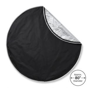80-Inch Large Round Patio Cover – Heavy-Duty Waterproof & UV-Resistant Protective Cover with Thermal Silver Inner Coating
