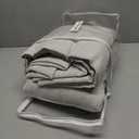 90 Inch Greige Linen Blackout Curtains, 90in Long Black Out Rustic Farmhouse Curtains for Bedroom Living Room, 50 Inch Wide, 2 Panel Set (Tan Beige)