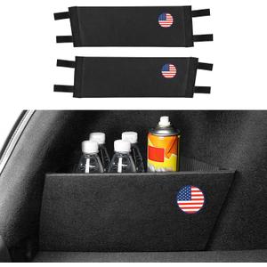 2PCS Car Rear Trunk Organizer Side Divider Board Compatible with 11th Gen Honda Civic 2022 2023 2024 2025 Accessories - ONLY for Hatchback