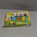 Sesame Street Neighborhood Friends, 7-piece Poseable Figurines, Easter Basket Fillers, Gifts, Presents, Kids Toys for Ages 2 Up by Just Play
