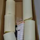 Enido Flameless Candles Led Candles Pack of 12 Battery Candles (D2.15'' x H4''5''6'') Waterproof Outdoor Indoor Candles with 10-Key Remotes and Cycling 24 Hours Timer (Plastic)