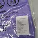 Girls' Sweatshirt Purple Long Sleeve Sports Tops Round Neck Loose Pullover Solid Athletic Tee Shirts (Purple)