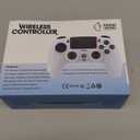 AFMVV Wireless Controller for PS5 with RGB LED,TURBO, Dual Vibration, 6 Axis Gyro Sensor, Touchpad, Ergonomic for Playstation 5 Controller, Compatible with PlayStation 5/PC/Mac/ios/Android/Steam (Black)