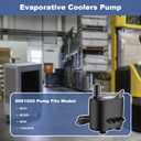 6091050 Evaporative Cooler Pump Fit for Models: MC91, MC92V, M350 and 11000CFM