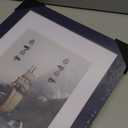 ennethan 11x14 Picture Frame Navy Blue 2 Pcs in 1 set Wooden Frame 