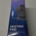 RENPHO Electric Heating Pad for Back, Birthday Christmas Gifts for Women Men Mom Dad Elderly, FSA Eligible Items Only List, Large Heat Pad for Neck Shoulders, 24"x33", ETL Certified, Gray