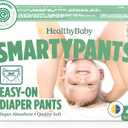 HealthyBaby Size 4 Pull Up Style Training Pants (46 Count) Easy Pull-On & Tear-Away Design for Potty Training Leak Protection for Active Toddlers EWG-Verified Safe, Plant-Based