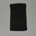 Bamboo Knee Sleeve, Black Bamboo Compression Knee Brace, Elastic Breathable Knees Braces, Thicken Thermal Relieve Knees Pain Leg Pads for Women Men Running Volleyball Cycling Dance(Large)