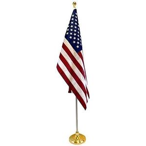 FlagsImp 8 Foot Aluminum Silver Pole with (Ball)