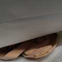 HOFISH Nursing Bras for Breastfeeding, TwinClips Wearable Pump Bra Fixed Pad, Adjustable Support Maternity Bra for Pregnancy (Medium, Nipple Pad-brown+darkblue)