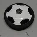 Toyk Boy Toys - LED Hover Soccer Ball - Air Power Training Ball Playing Football Indoor Outdoor Game - Birthday Gifts for Kids, Age 3 4 5 6 7 8-12 Year Old Boys - Soccer (White)