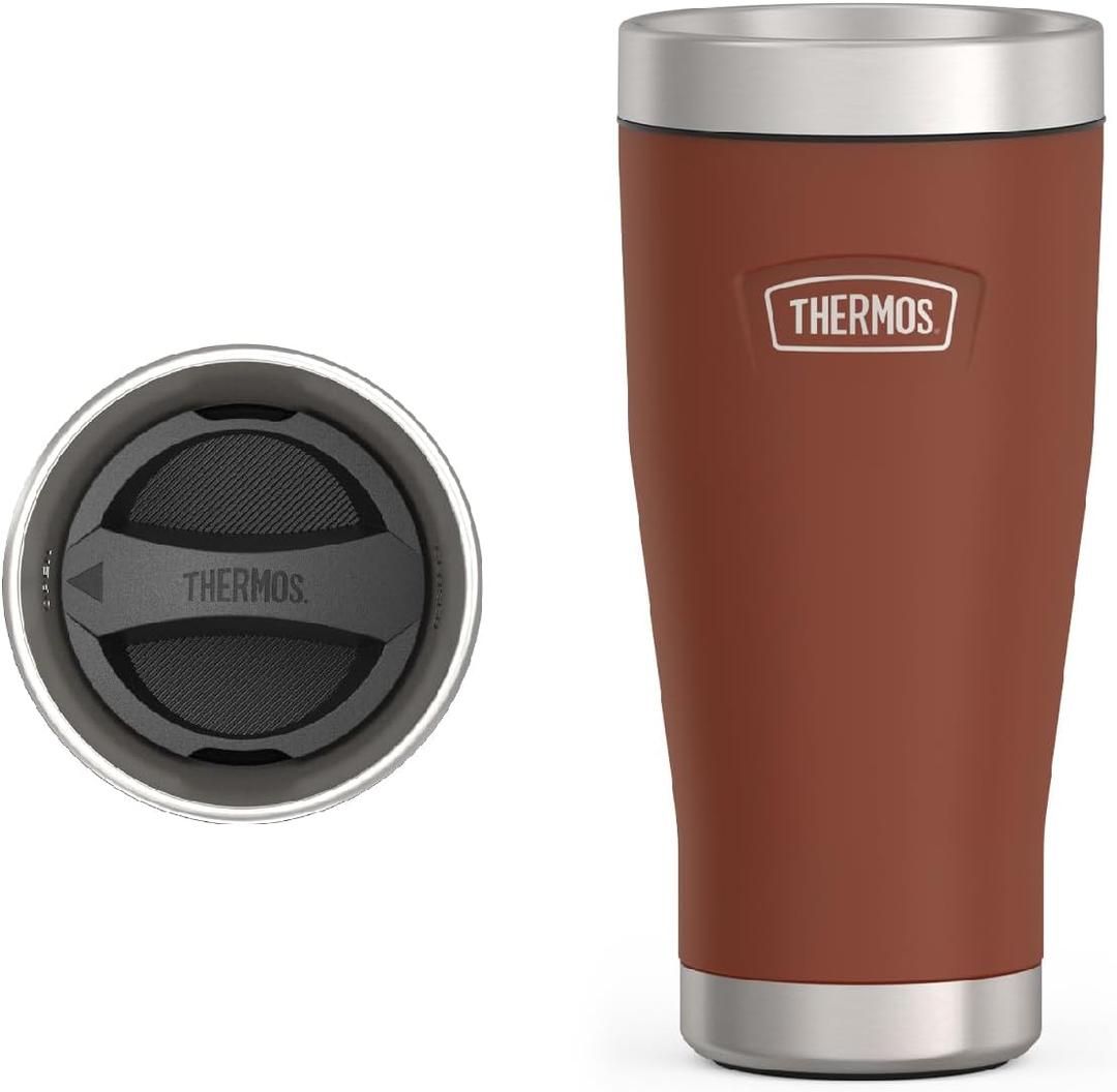 THERMOS ICON SERIES, Stainless Steel Tumbler, Saddle, 16 oz