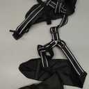 Waterproof Dog Boots for Small/Medium Dogs -Dog Paw Protectors Dog Suspender Boots Anti-Slip Pet Shoes for Outdoor Walking, Reflective Stay-On,Dirt-Proof Comfortable Booties (Black, Small)