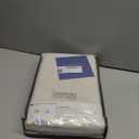 100% Blackout Shield Linen Blackout Curtains for Bedroom 84 Inches Long, Back Tab/Rod Pocket Living Room Drapes, Thermal Insulated Blackout Curtains 2 Panels Set, 50" W x 84" L, Cream