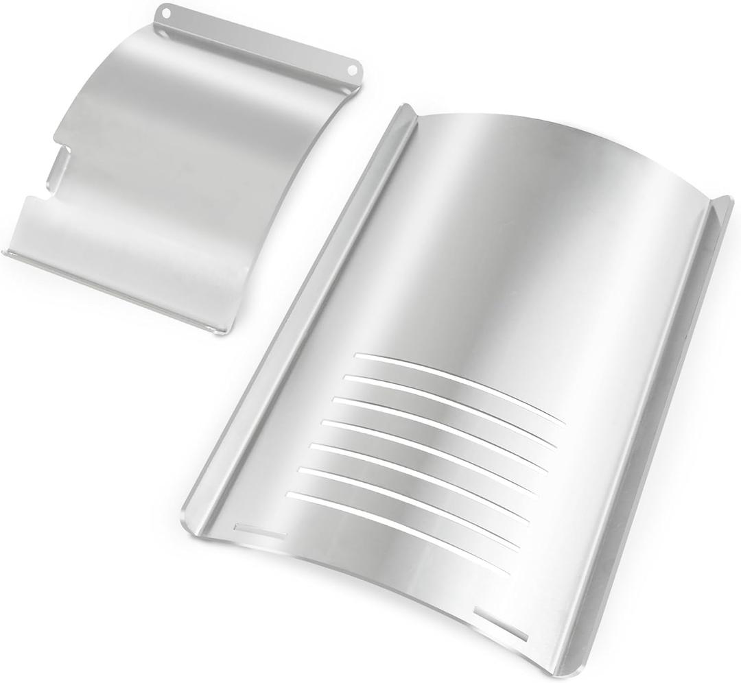 Flame Broiler Kit for Pit Boss 340 440 Pellet Grills Tailgater Heat Diffuser Tamer PB340 PB440 PB440TG1 Replacement Parts Pitboss Deflector Plate Smoker BBQ Accessories