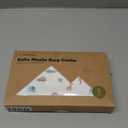 5-Pack Muslin Burp Cloths Baby Boy, Girl - Very Absorbent Baby Burp Cloth Rags, 8-Layers Viscose Derived from Bamboo Cotton Muslin Towel, Super Soft Spit Up Rags, No Shrink Washcloths (Wilderness)