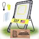 Victorem Lacrosse Rebounder for Backyard - 6x4 Ft. Volleyball Rebounder, Bounce Back Net with 5 Rebound Angles - Rebound Net for Lacrosse, Baseball, Tennis & Softball Training