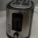 Hamilton Beach 2 Slice Extra Wide Slot Toaster with Bagel & Defrost Settings, Shade Selector with 7 Browning Levels, Toast Boost, Auto Shutoff, Black & Stainless Steel (22633)