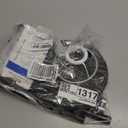 Cordless Floor Lamp for Living Room, with 3 Color Temperature and Pull Cord Switch, 8000mAh Battery Operated Portable Rechargeable Modern Standing (Black)