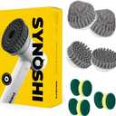 Electric Spin Scrubber Kit + Cone & Sponge Brush Heads