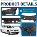 ALMULOO Windshield Wiper Cowl Panel Compatible with 11-16 528i 535i/d 550i