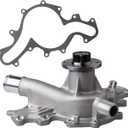 TUCAREST AW4108 Water Pump Kit With Gasket (For 4.0L V6 SOHC) Compatible With 97-10 Fo-rd Explorer, 01-10 Explorer Sport Trac, 05-10 Mustang, 01-11 Ranger, Ma-zda B4000 /98-10 Me-rcury Mountaineer