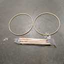 Airo Adjustable Embroidery Table Stand,with 2 Size Rods (11.8" & 15.3"), Cross Stitch Holder for Hand Work & Lap Stitching with Both Hands Free