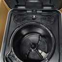 Ouaken Electric Kitchen Composter, 3L Indoor Smart Compost Bin Countertop Food Waste Compost Machine, 4-6H Fast Compact Food Recycler with Low Noise, Odorless, Auto-Clean, White