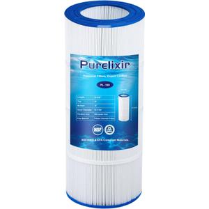 NSF Certified Pool Filter Cartridge Compatible with Clean and Clear 100, Posi-Clear PCRP100, PAP100, Unicel C-9410, Filbur FC-0686, R173215, 59054200, 100 Sq. Ft., 23 5/8" x 10 1/16"