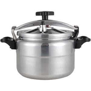 Alpine Cuisine Pressure Cooker/canner Aluminum 11 Liters, Bakelite Handle Mirror Polishing, Super Safety Lock, Cook Delicious Food in Less Time, Easy to Open & Close, Suitable for All Kinds of Stoves