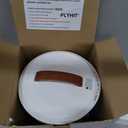 Large Towel Warmer for Bathroom - Heated Towel Warmers, Wood Handle, Auto Shut Off, Fits Up to Two 40"X70" Oversized Towels, Bathrobes, Blankets, for Mother's Gifts, White