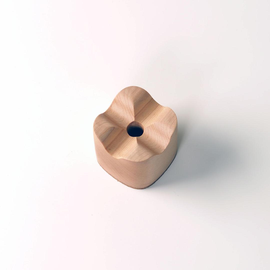 Wood Pen Tray, Wooden Pen Holder, Minimalist Pen Rest, Wooden Desk Organizer Tray (M01-WALNUT) (MAPLE)