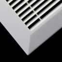 30" x 8" HVAC Return Air Grille - Plastic Never Rust Vent Duct Cover - for Wall & Ceiling [Outer Dimensions: 32w X 10" h]