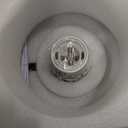 Seealle Touch Table Lamp for Nightstand - Small Bedside Lamp for Bedroom Living Room Night Stands, Desk Lamp with White Glass Shade for Small Spaces, 3 Way Dimmable, LED Bulbs, Gifts