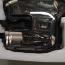 PIT66 Headlights Assembly Compatible with 2015 2016 2017 Ford F150 Replacement Front Headlamps Left & Right Pair Clear Lens Black Housing Clear Reflector