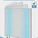 No Drill Cellular Shades, Trim-to-Fit Blackout Cordless Honeycomb Blinds | Easy Install Window Shades, Thermal Insulated Noise Reduction Blinds for Bedroom, Living Room & Office, White 36 * 64
