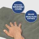 TheraCare Deluxe Heating Pad | Moist & Dry Heat | Four-Heat Settings | Sore Muscles | Soothing Warm Relief | Personal Size 12 x 15 | Safe, Automatic Shut Off