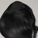 Pixie Cut Wig Human Hair - Layered Cut Short Wigs for Black Women, Natural Straight Short Pixie Wigs with Bang, Glueless Black Hair Pixie Wig Machine Made Non Lace Cap, 4 Inch