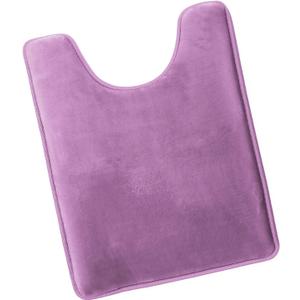 Nestl 1 Contour Bath Rug, Absorbent Memory Foam Bath Mat Bathroom Rug, Lavender Dream, 24"x20"