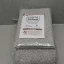 COSY HOMEER Edging Stair Treads Non-Slip Carpet Mat 28inX9in Indoor Stair Runners for Wooden Steps, Edging Stair Rugs for Kids and Dogs, 100% Polyester TPE Backing (15pc, Grey)