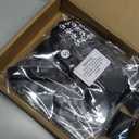 Dog Socks 12 Pack to Prevent Licking Paws, Anti Slip Dog Booties and Paw Protectors for Hardwood Floors Hot Pavement, Suitable for Small Medium Large Senior Dogs - Size Small (Black and Grey, S)