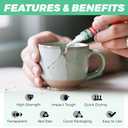 Super Glue Liquid, Instant Adhesive, Multipack Cyanoacrylate Strong Clear Glue for Shoe Sole Repair Ceramic Plastic Metal Wood Pottery Leather Aquarium Glass Rubber, Strong Bonding (12 x 3g)