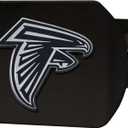 FANMATS NFL Unisex-Adult Metal Hitch Cover (3.4"x4", Black)