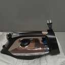 Rowenta Access Stainless Steel Soleplate Steam Iron with Retractable Cord, Powerful Steam Diffusion, Auto-Off and Anti-Drip, 1725 Watts, Black Clothes Iron, DW2459