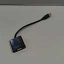 USB to VGA Adapter, USB3.0/2.0 to VGA Adapter Multi-Display Video Converter Full HD 1080P External Video Card Multi Monitor, Desktop, Laptop, HDTV, Monitor, Projector (Windows 10/8.1/8/7)