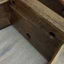 Wooden Bench Indoor Farmhouse Narrow Entryway Bench, Skinny Bench for End of Bed, Entryway Benches, Noddle Wood Bench for Dining Room (39.37in)